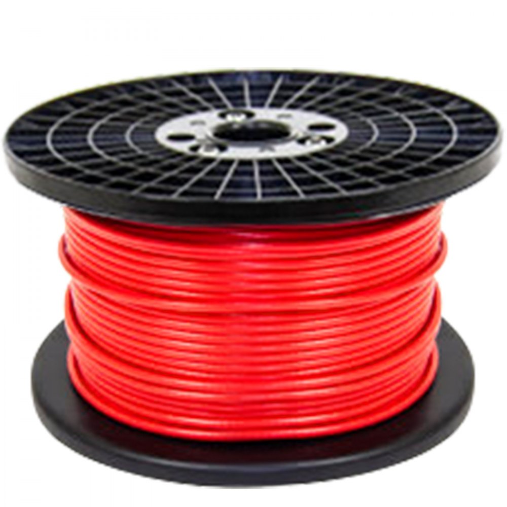 VEVOR Avvolgitubo di Tubo Flessibile per Aria Compressa Misura 76,2m Gomma Ibrida 300PSI, Tubo Aria Compressa in PVC Arrotolatore di Tubo Flessibile 6,4mmx76,2m Temperatura tra -40℃-65℃ da Officina