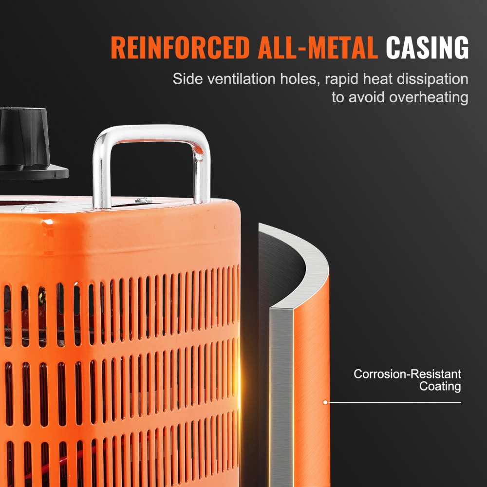 VEVOR Trasformatore di Tensione 3000VA, 10A, Ingresso 230V, Uscita 0-300V, Regolatore di Tensione AC LCD 4 Fusibili, Interruttore di Controllo Termico per Ufficio Industriale Domestico