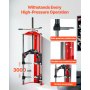 VEVOR Compressore per Smontaggio Molle Ammortizzatore Auto Carico max. 1360 kg