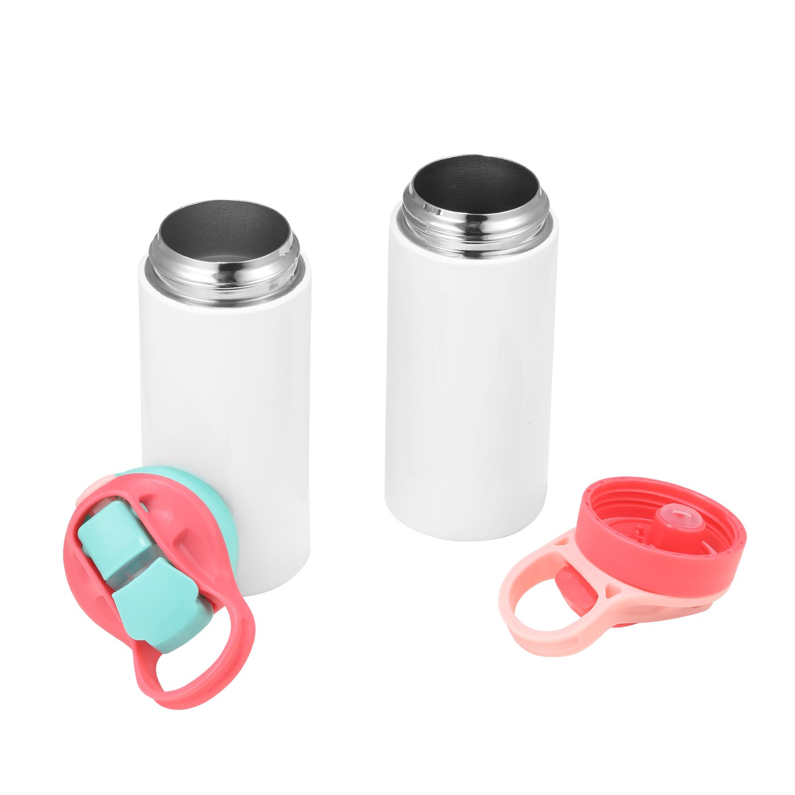 VEVOR Set di Bottiglia per Sublimazione da 12 pezzi, Capienza Singola 355 mL, Bottiglie Termici per Sublimazioni in Acciaio Inox 304 Uso Alimentare per Fai-da-te, Doppia Parete Isolata con Cannucce