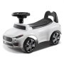 VEVOR Auto da Corsa a Spinta per Bambini, 1-3 Anni, Ride Racer, Giocattolo Guidare per Bambini Sit to Stand, Classica Auto da Guida con Volante Musicale e Vano Portaoggetti Sotto il Sedile,Bianco