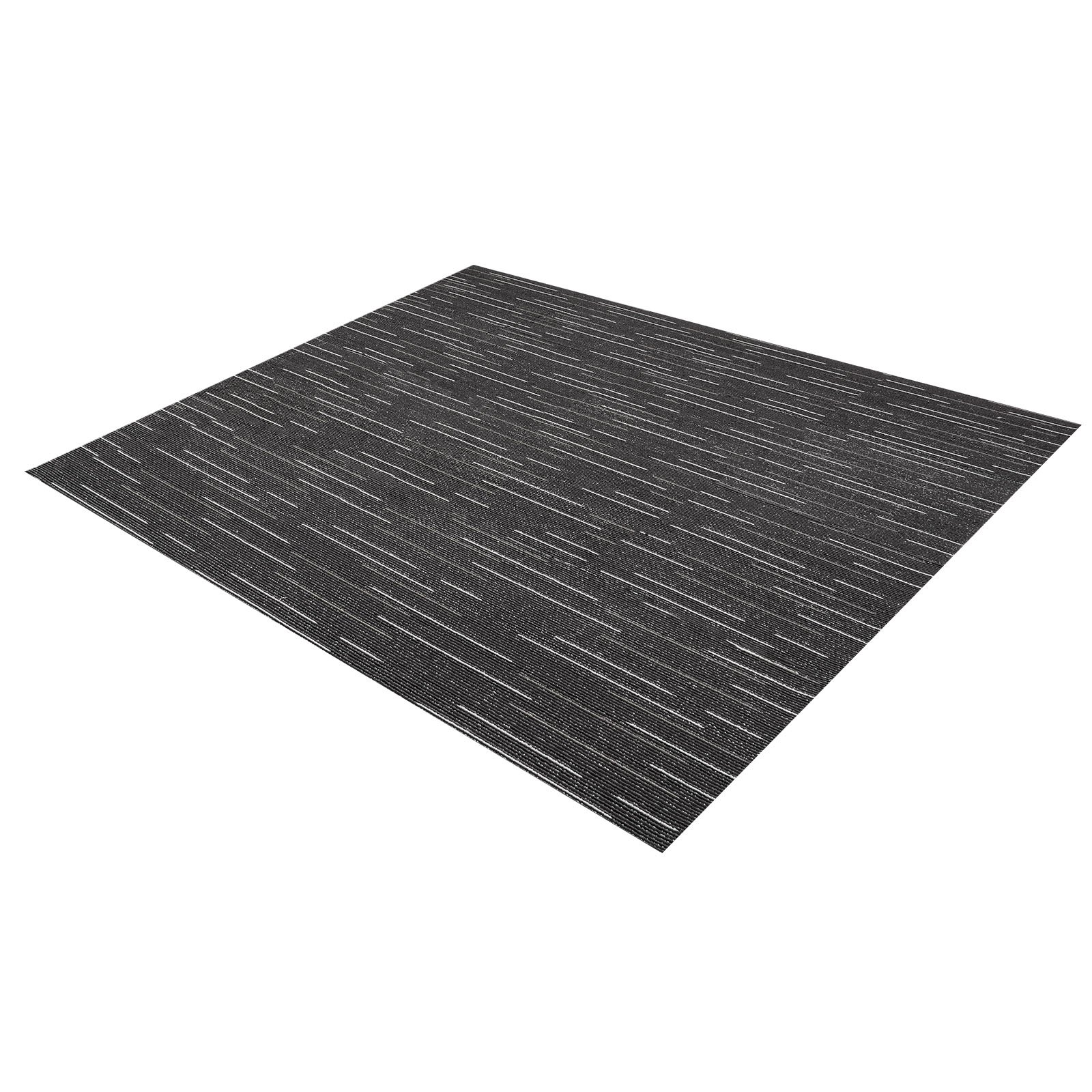 VEVOR Piastrelle per Moquette, 610x610 mm 24 Pezzi, Tappeto Quadrato Modulare, Pavimento Morbido Imbottito per Copertura Senza Cuciture 8,9㎡, per Soggiorno Camera da Letto Ufficio Interno, Grigio
