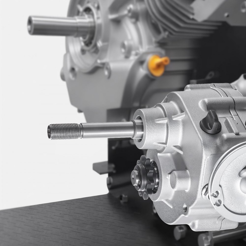 VEVOR Frizione di Trasmissione Motore da 2-7 CV, Frizione di Trasmissione 2300 giri/min con 3 Modalità di Cambio Asse Bilanciato Dinamico, Frizione a Cambio Rapido per Kart UTV, Frizione Motore