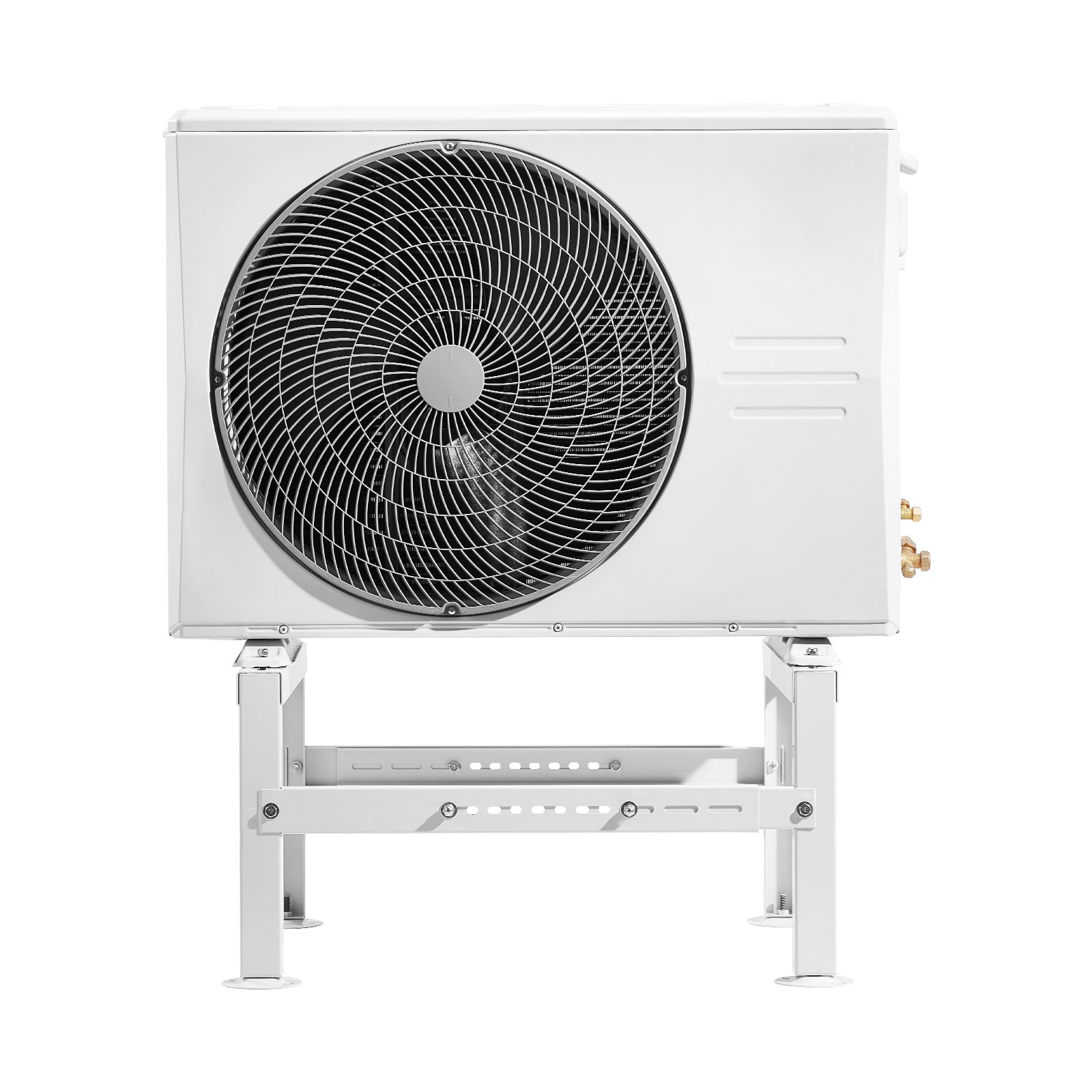 VEVOR Supporto da Terra Mini Split, Regolabile Antivibrazioni per Condizionatore d'Aria, Senza Condotti da 9000-60000 BTU, Pompa di Calore, Staffa di Base AC per Pavimento, Capacità Massima 350 kg