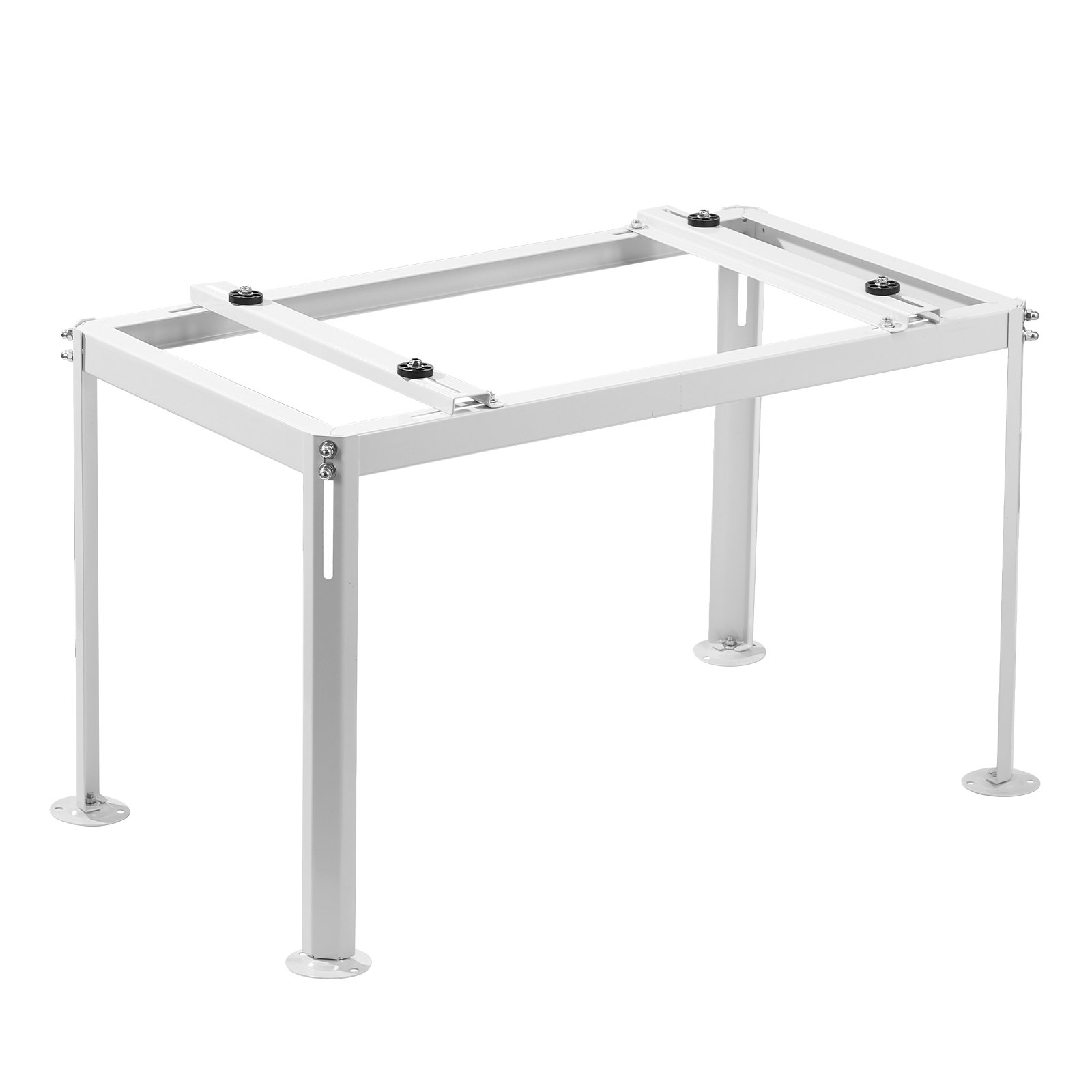 VEVOR Supporto da Terra Mini Split, Regolabile Antivibrazioni per Condizionatore d'Aria, Senza Condotti da 9000-36000 BTU, Pompa di Calore, Staffa di Base AC per Pavimento, Capacità Massima 300 kg