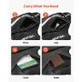 VEVOR Giubbotto Zavorrato con Pesi per Allenamento, Gilet Zavorrato con 6 Sacchetti Peso Regolabile 9,07-14,5 kg Allenamento Fisico Resistenza Fitness con Strisce Riflettenti, Forza, Corsa, Jogging