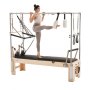 VEVOR Macchina per Riformatore per Pilates, Attrezzatura in Legno per Allenamento Forza con Doppia Resistenza, Scatola, Tavola Salto, per Utenti Avanzati Principianti Palestra, 153 kg,