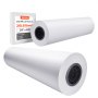 VEVOR Carta per Plotter di Grande Formato, 609,6 mm x 152,4 m, 2 Rotoli CAD Bond Rolls con Anima 76,2 mm, Rotoli di Carta per Plotter 16 kg, per Disegni CAD, Progetti di Ingegneria, Mappe GIS