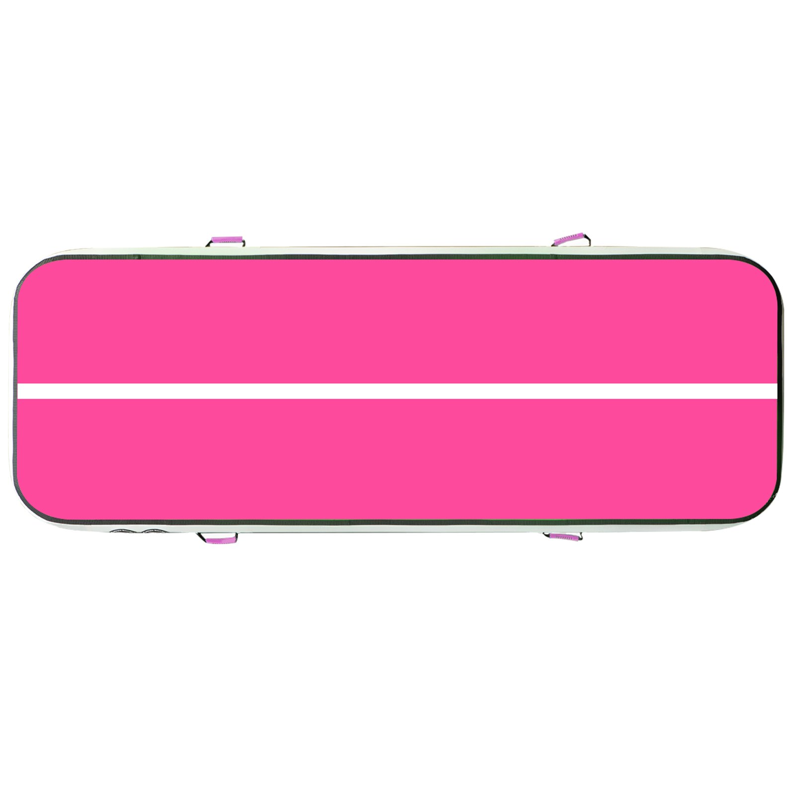 VEVOR 300x100x10cm Stuoia di Burattatura della Pista di Aria Gonfiabile Tappetino Yoga Gonfiabile 10 Piedi Tappetino Ginnastica Gonfiabile Senza La Pompa Rosso e Giallo