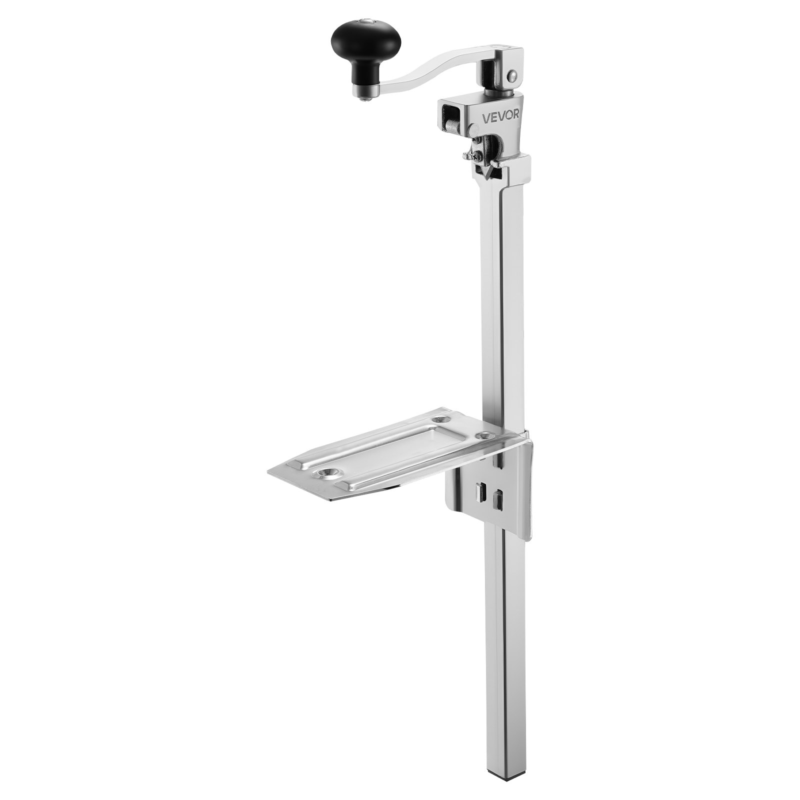 VEVOR Apriscatole Commerciale, Apriscatole Manuale in Acciaio da Tavolo per Lattine Alte Fino a 40 cm, Regolabile in Altezza con Viti, per Ristoranti e Hotel, Dimensione 235 x 100 x 660 mm