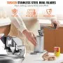 VEVOR Apriscatole Manuale, Apriscatole Commerciale per Lattine di Grandi Dimensioni, Apriscatole, Apriscatole Industriale per Lattine Fino a 40 cm di Altezza, per Ristorante, Hotel, Bar Domestico