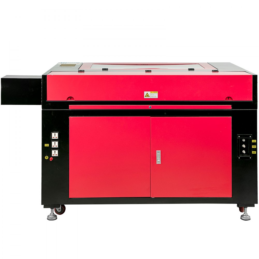 VEVOR Macchina per Incisione Laser CO2, Potenza 100 W Velocità 1-600 mm/s 35,4 x 23,6 pollici Fresatrici per Legno per Incidere su Legno, Bambù, Plexiglass, Cristallo, Pelle, Gomma, Marmo, Vetro, ecc.