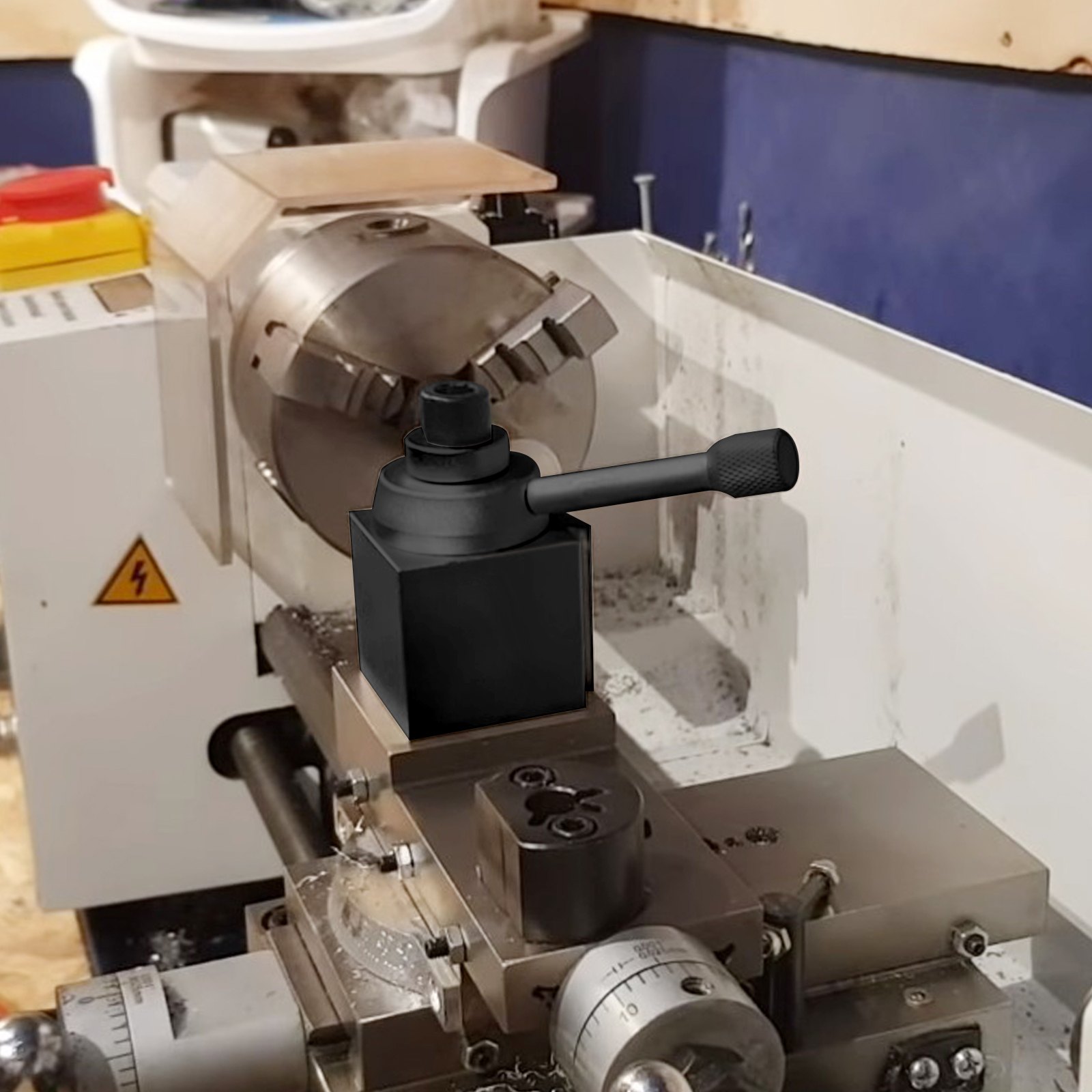 Vevor Kit Portautensili 250-000 Alta Precisione Per Torni Ordinari E Cnc Da 5 Pz