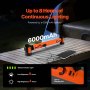 VEVOR Luce da Lavoro Sottocofano 1250 LM Luce da lavoro Ricaricabile da 6000 mAh
