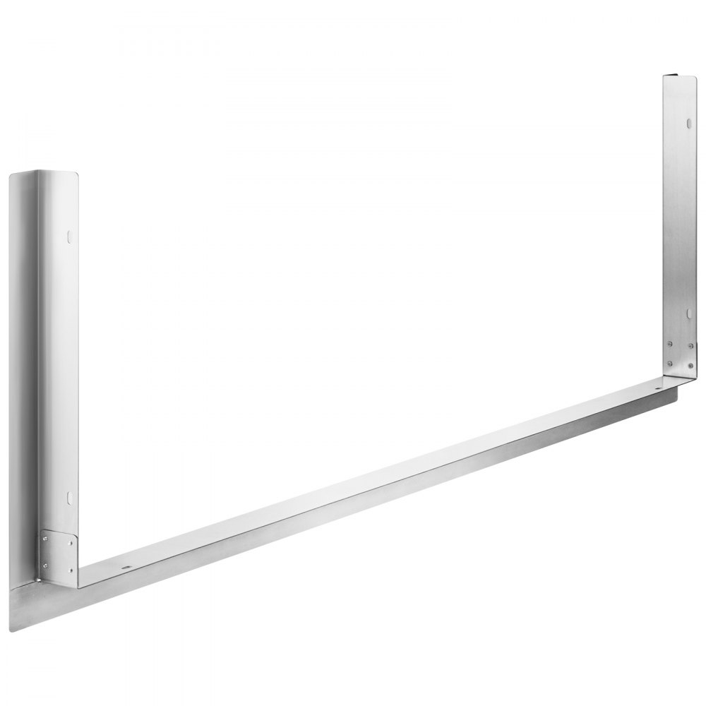 VEVOR BBQ Isola Bruciatore a Gas Telaio in Acciaio Inossidabile, Dimensioni Generali 1225 x 421 x 50 mm Cornice Bruciatore Cucina Esterna per Isola Barbecue di Argento, Peso dell'Articolo 6,6 Libbre