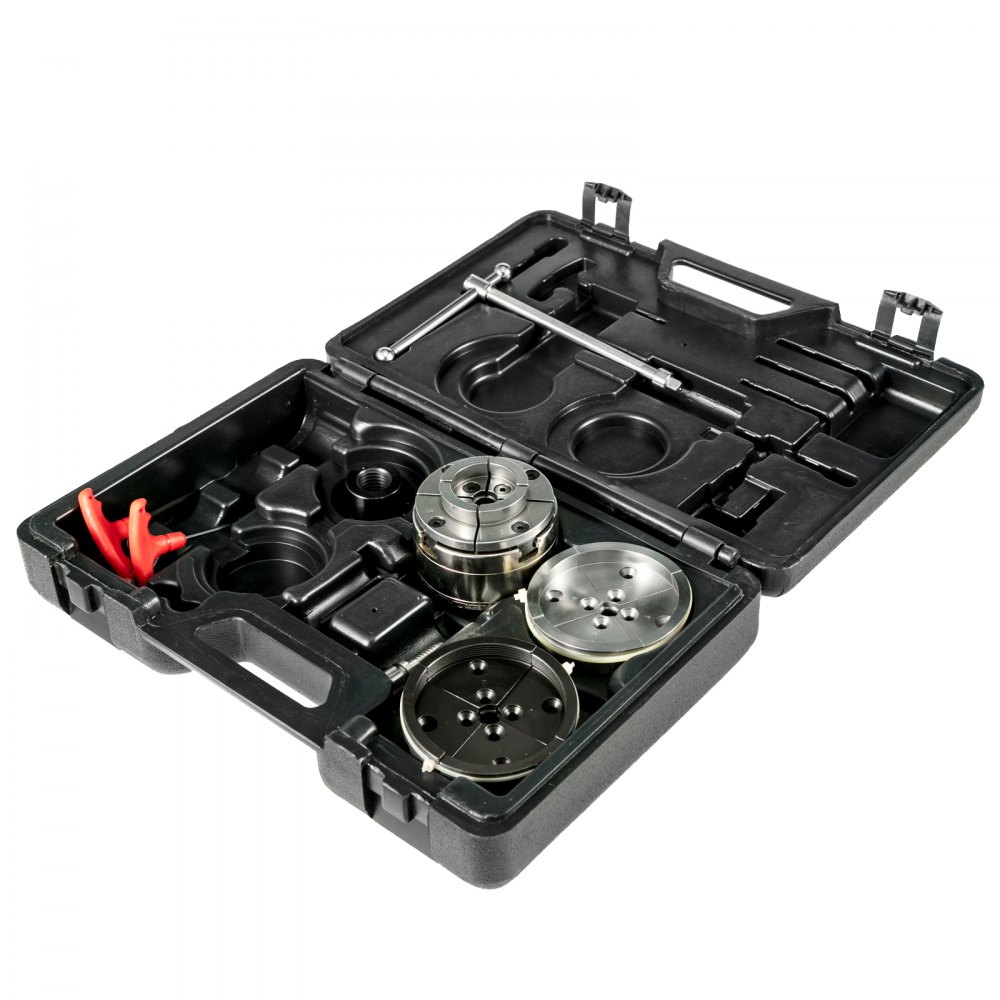 VEVOR  Mandrino 4 Griffe per Tornio 100mm/4pollici Set Mandrino Autocentrante Nova per Tornio Legno Set di Accessori Mandrino per la Lavorazione del Legno