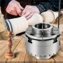 VEVOR  Mandrino 4 Griffe per Tornio 100mm/4pollici Set Mandrino Autocentrante Nova per Tornio Legno Set di Accessori Mandrino per la Lavorazione del Legno
