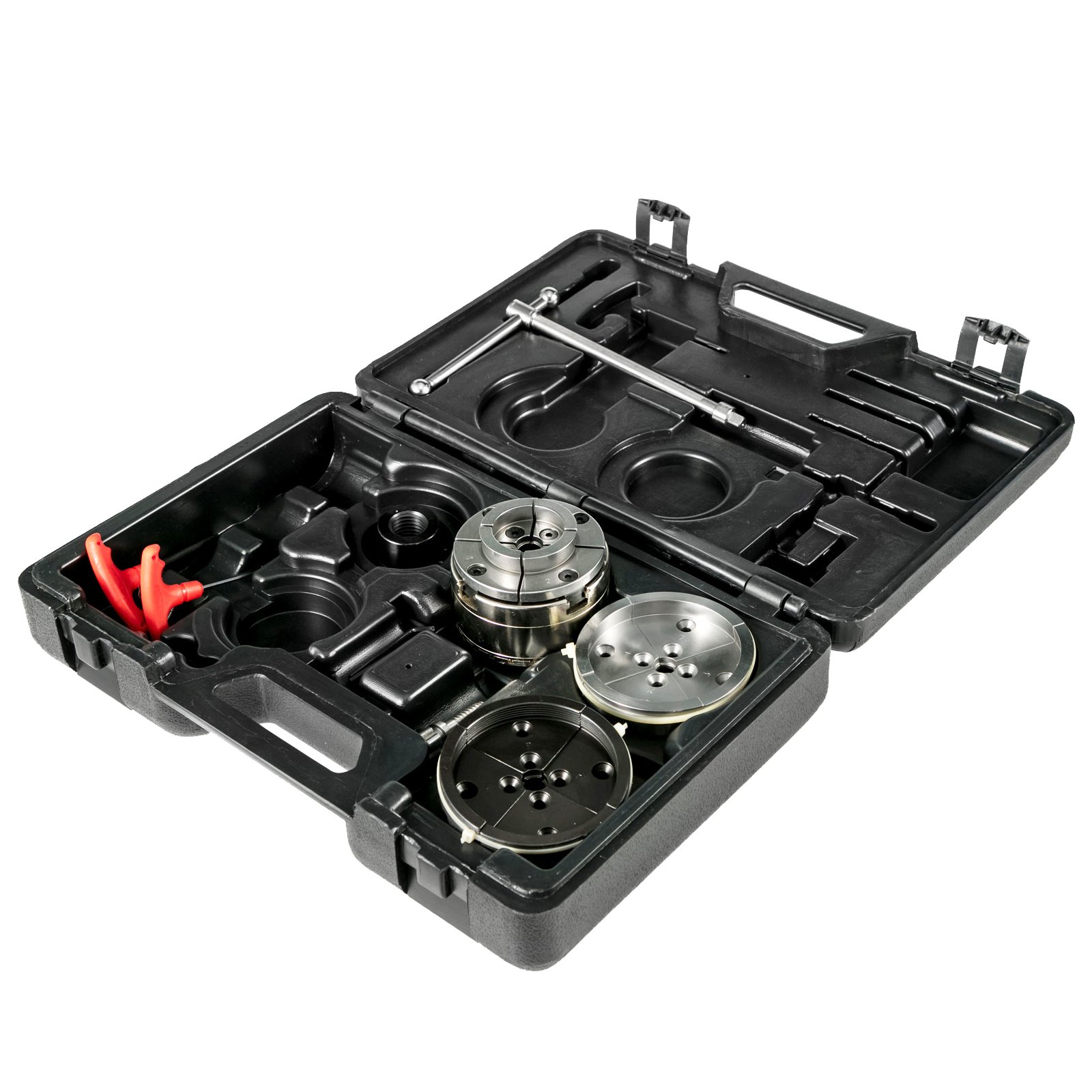 VEVOR  Mandrino 4 Griffe per Tornio 100mm/4pollici Set Mandrino Autocentrante Nova per Tornio Legno Set di Accessori Mandrino per la Lavorazione del Legno