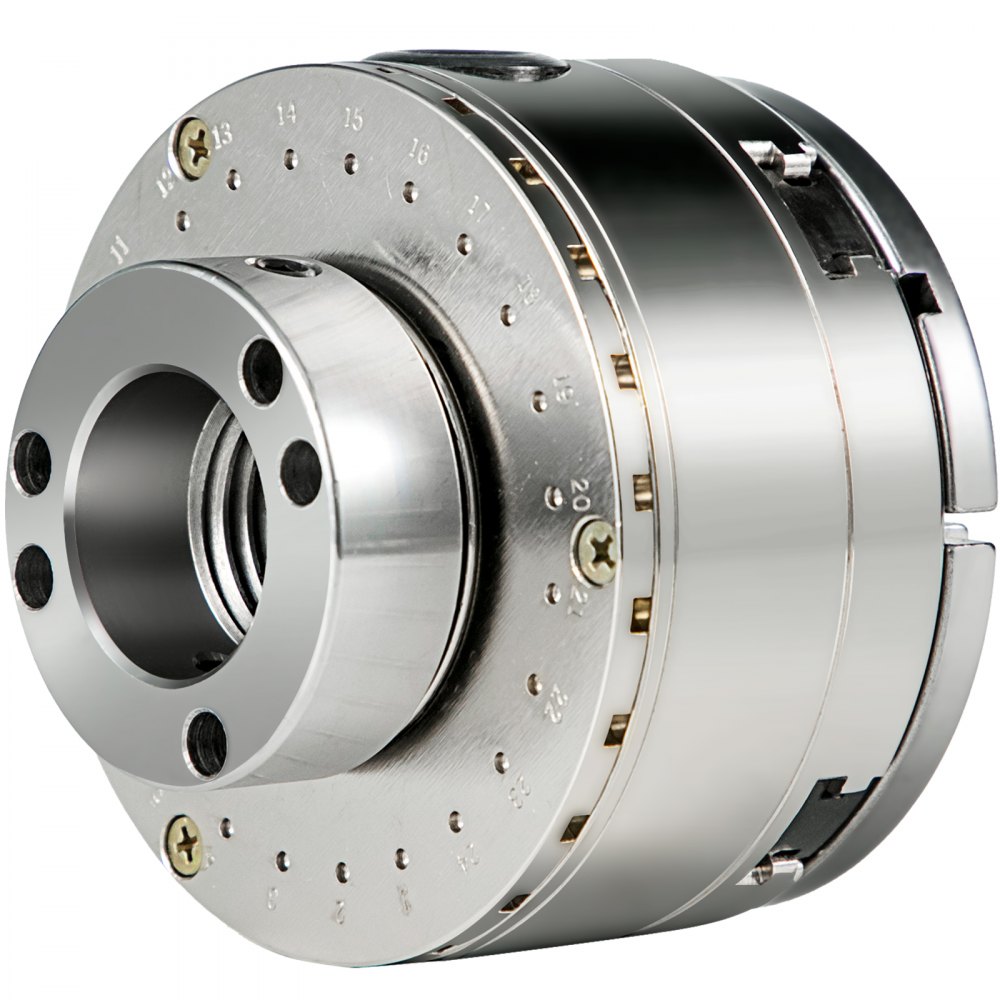 VEVOR Mandrino 4 Griffe per Tornio 100mm/4pollici Mandrino Autocentrante per Tornio Legno Set di Accessori Mandrino