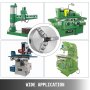 K11-130 Mandrino Per Tornio Mandrino Autocentrante 3+3 Griffe ø 130 Mm Cnc