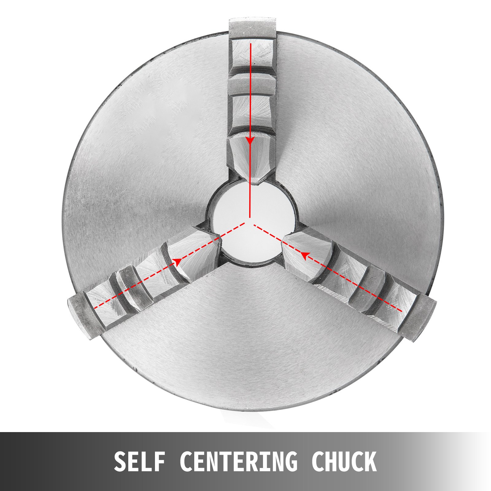 K11-130 Mandrino Per Tornio Mandrino Autocentrante 3+3 Griffe ø 130 Mm Cnc