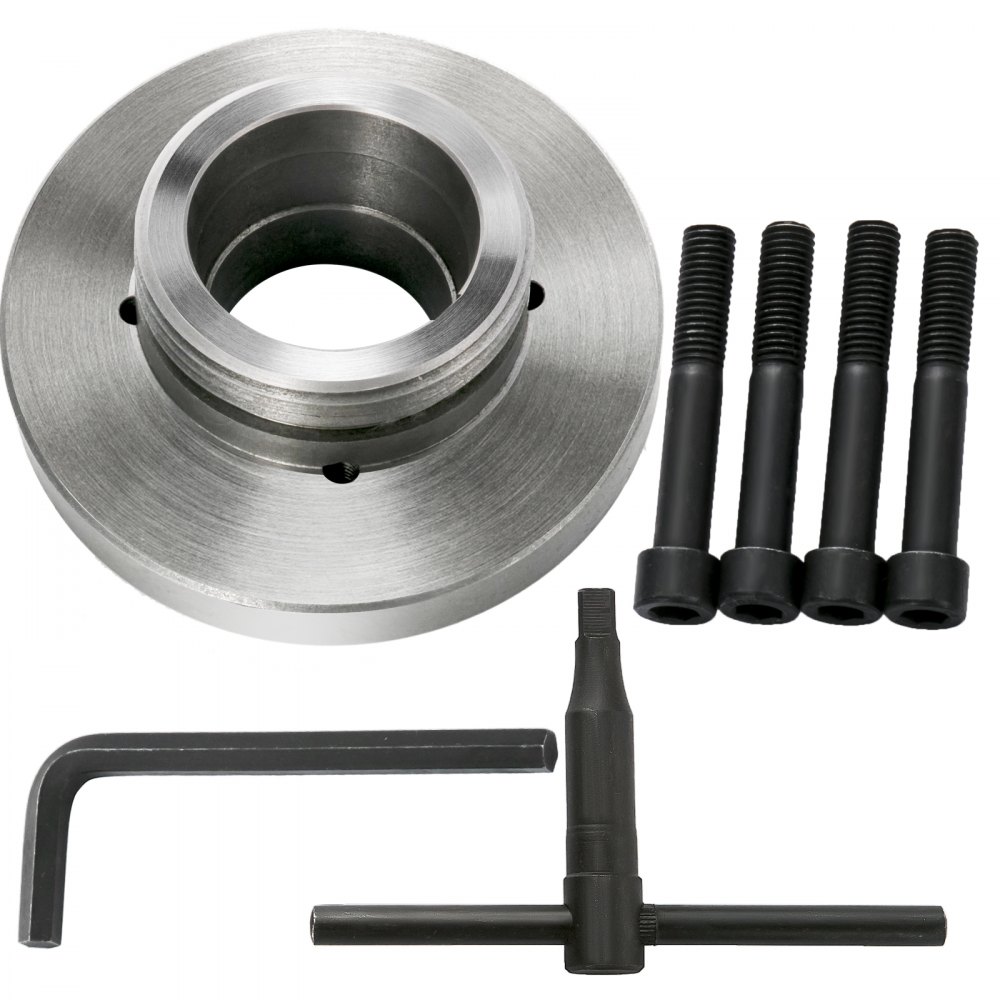 Vevor Mandrino Tornio 160mm Autocentrante A 4 Fresatura Griffe Rettifica L00