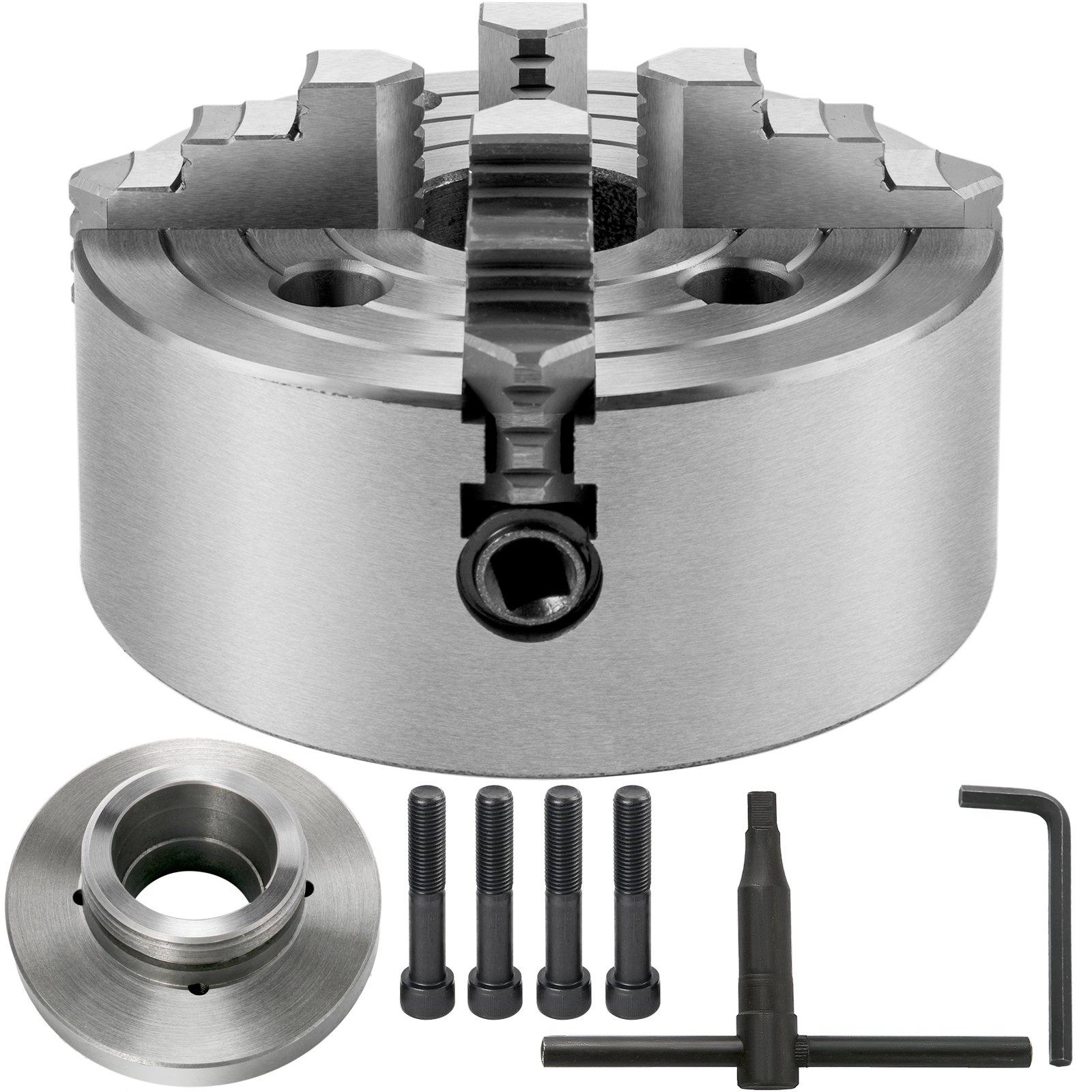 Vevor Mandrino Tornio 160mm Autocentrante A 4 Fresatura Griffe Rettifica L00