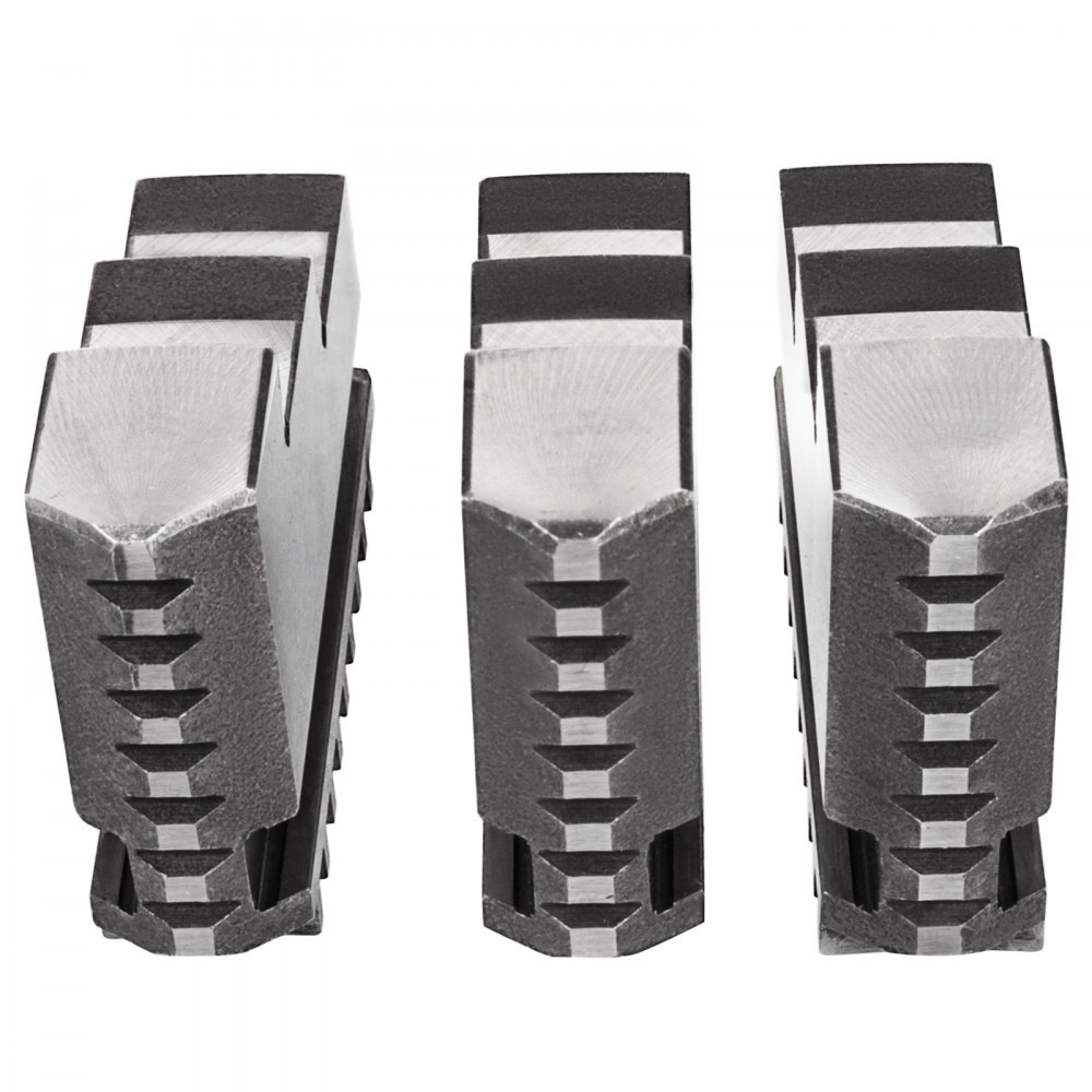 3 Ganasce 9 Denti Tornio Auto Centraggio Mandrino Fresatura Cnc Foratura 200mm