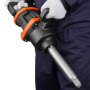 VEVOR Avvitatore Pneumatico a Percussione Quadrato 2,54 cm 4284 Nm, Avvitatore Pneumatico a Impulsi Pressione max. 13,8 bar Velocità Max. 5000 giri/min per Riparazioni Auto Veicoli da Officina Garage