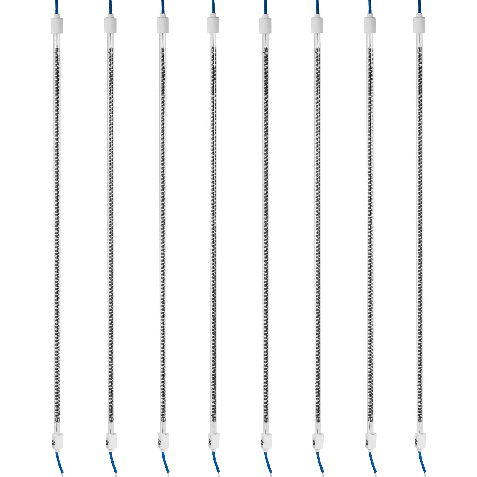 Lampada Essiccatore Infrarossi Per Carrozzeria 3kw 220v 8 Pezzi Riscaldamento