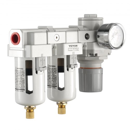 AFR2000 + AL2000 G1/4 compressore d'aria separatore olio-acqua filtro aria per regolatore valvola di riduzione della pressione AFC2000 con pc4 pc6 pc8 13 AFR2000 + AL2000 G1/4 compressore d'aria separatore olio-acqua filtro aria per regolatore valvola di riduzione della pressione AFC2000 con pc4 pc6 pc8 13