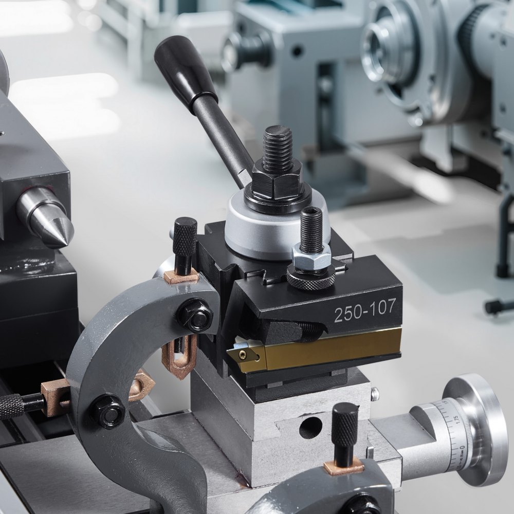 VEVOR Quick Change Tool Holder Set, 6-piece, Tool Holder, suitable for mini lathes and metal lathes with a swing diameter of 152.4-305mm, durable steel material