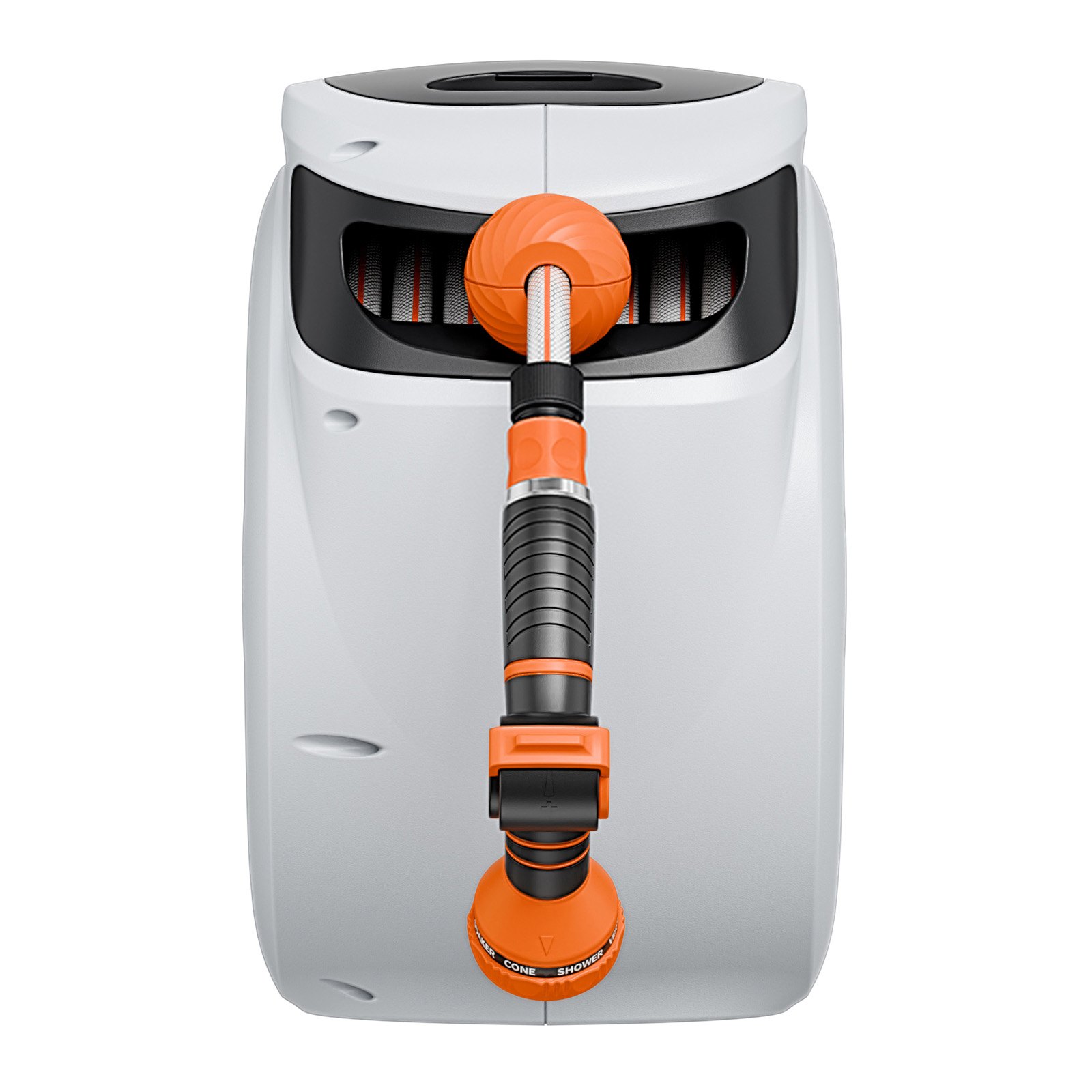 VEVOR Avvolgitubo Automatico Retrattile 20m, Diametro Tubo 12mm, Lunghezza Bloccabile, Fissaggio a Parete Girevole 180°, per Irrigazione Giardino Orto e Pulizia Domestica