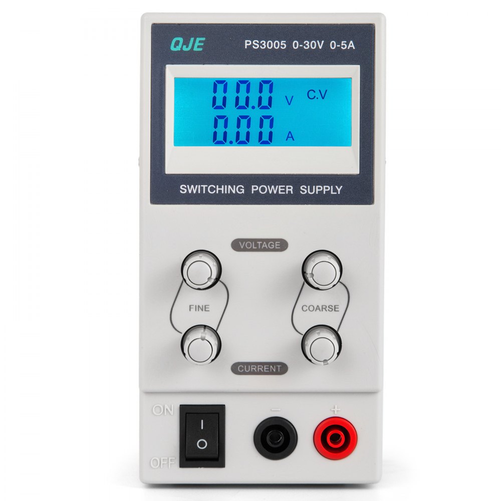 Alimentatore Dc Da Laboratorio Regolabile 220v 50hz 0-30v Con Lcd Display