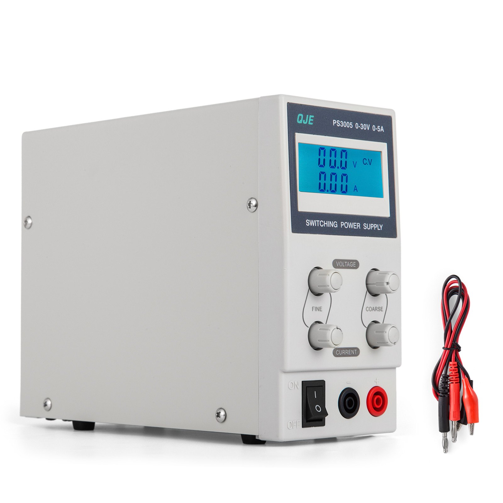 Alimentatore Dc Da Laboratorio Regolabile 220v 50hz 0-30v Con Lcd Display