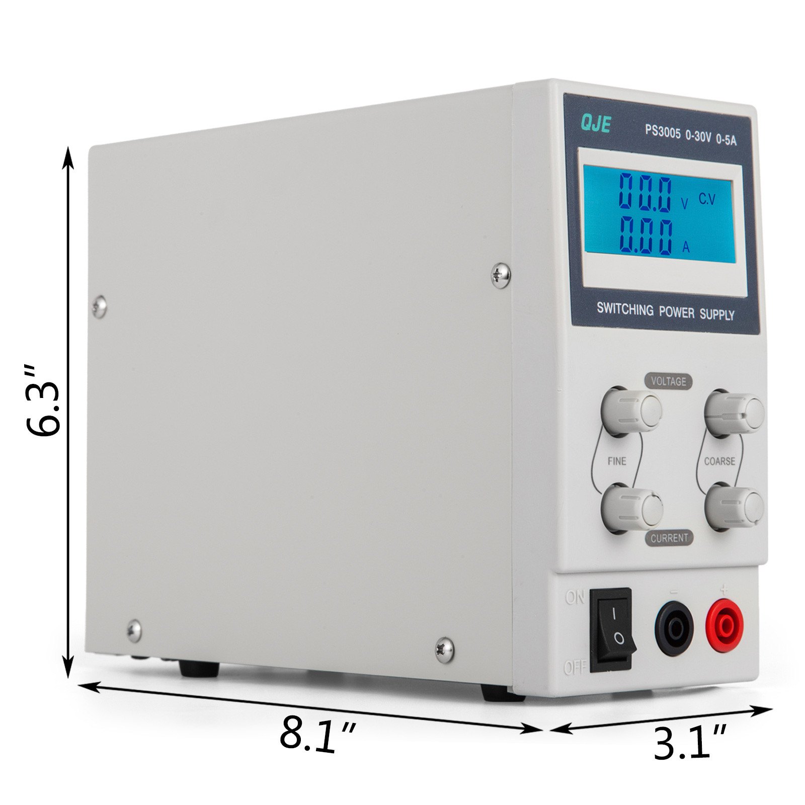 Alimentatore Dc Da Laboratorio Regolabile 220v 50hz 0-30v Con Lcd Display