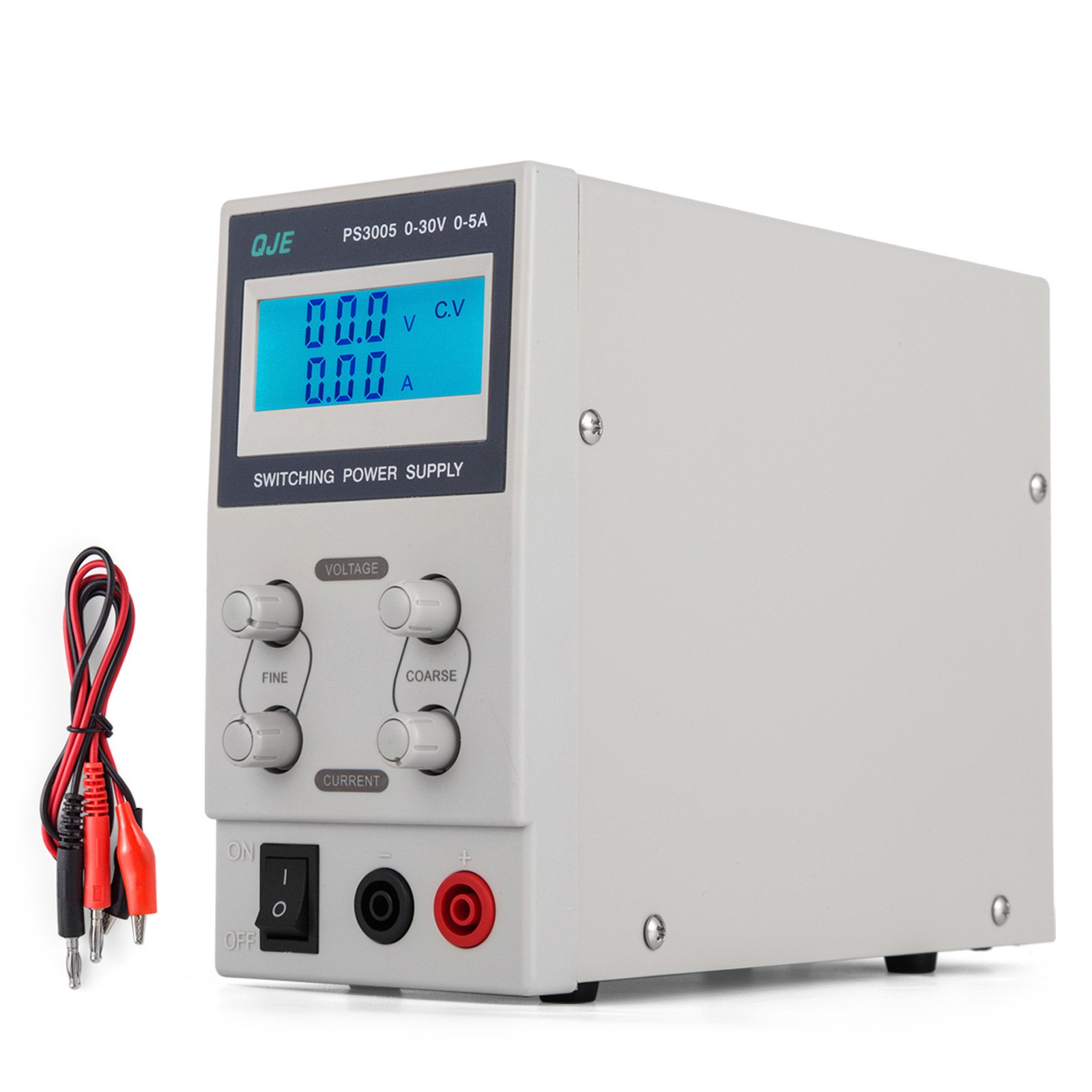 Alimentatore Dc Da Laboratorio Regolabile 220v 50hz 0-30v Con Lcd Display