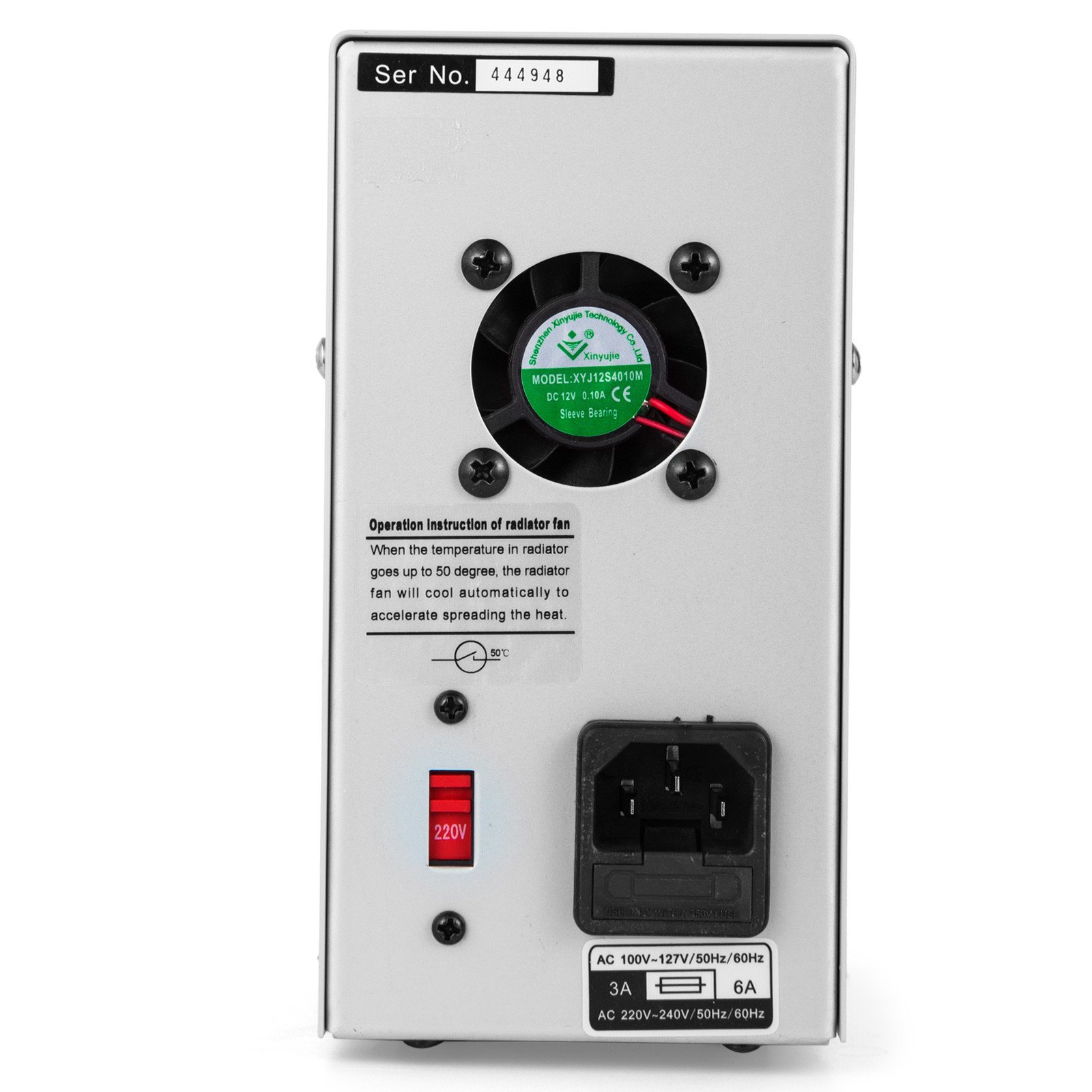 Alimentatore Dc Da Laboratorio Regolabile 220v 50hz 0-30v Con Lcd Display