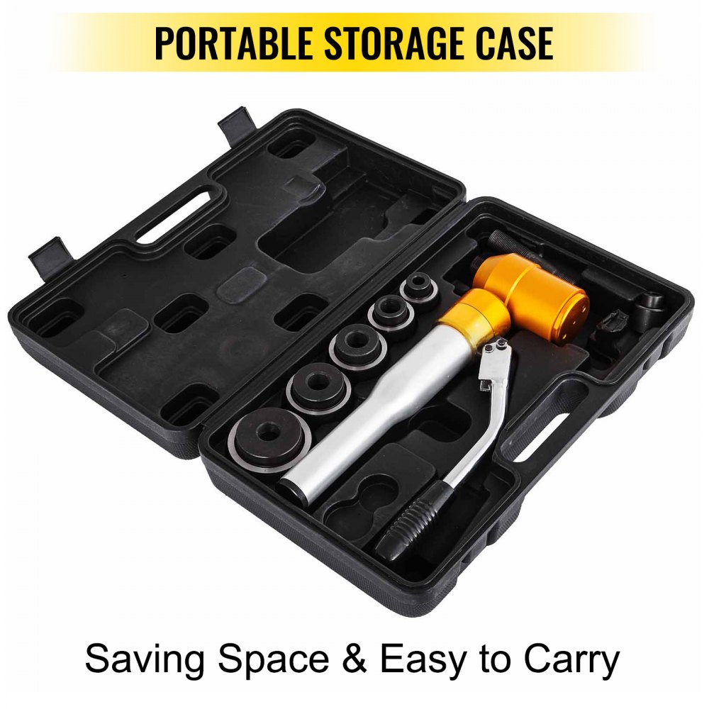 Punzone Di Espulsione Idraulico 6 Die Set 22mm, 27,5mm, 34mm, 43mm, 49mm, 61,5mm