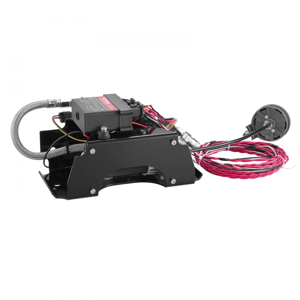 VEVOR Kit di Controllo Ammortizzatori Pneumatici 12 V 100 PSI Sistema di Compressore d'Aria Senza Fili di Bordo con Controllo Remoto o Tramite App con Sistema a Percorso Singolo, per Camion e Furgoni