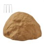 VEVOR Copertura in Finta Roccia, Copertura per Pompa da Pozzo in Finta Roccia per Esterni, Masso Artificiale Resistente alle Intemperie per l'Arredo di Giardino Cortile, Marrone Sabbia, Taglia M