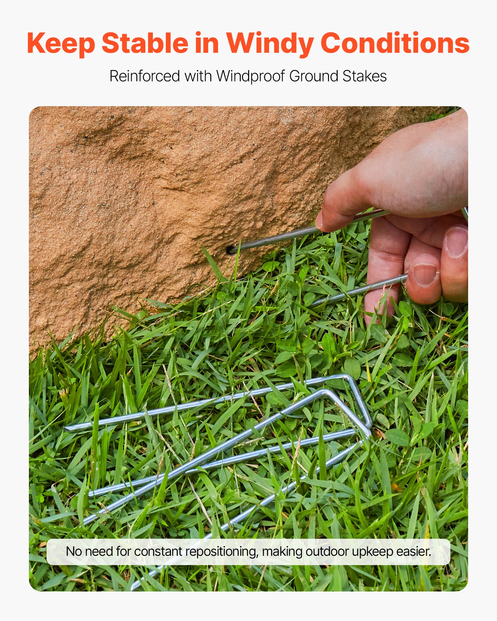 VEVOR Copertura in Finta Roccia, Copertura per Pompa da Pozzo in Finta Roccia per Esterni, Masso Artificiale Resistente alle Intemperie per l'Arredo di Giardino Cortile, Marrone Sabbia, Taglia M