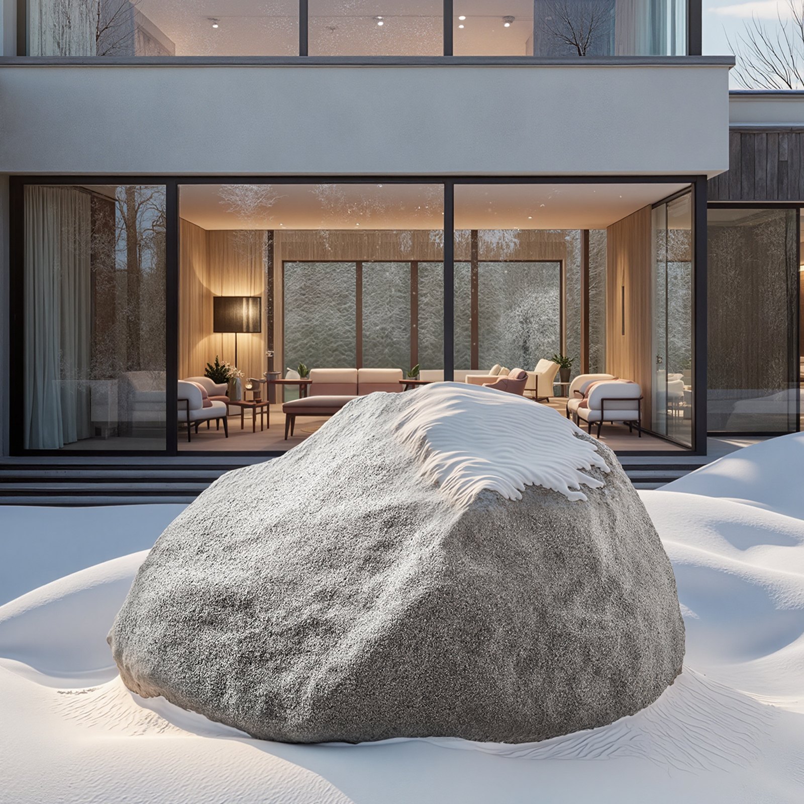 VEVOR Copertura in Finta Roccia, Copertura per Pompa da Pozzo in Finta Roccia per Esterni, Artificiale Pietra da Giardino Decorazione, per l'Arredo di Giardino Cortile, Grigio Scuro, Taglia Media