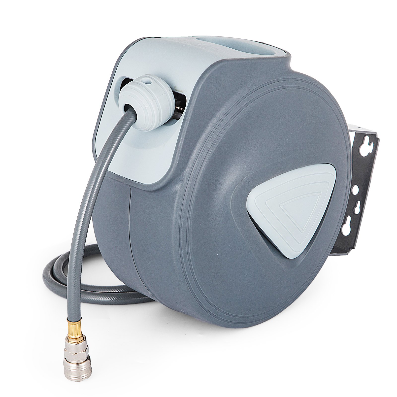 Avvolgitubo Aria Arrotolatore Tubo Per Aria Compressa 10m 1/4 Npt In Pvc