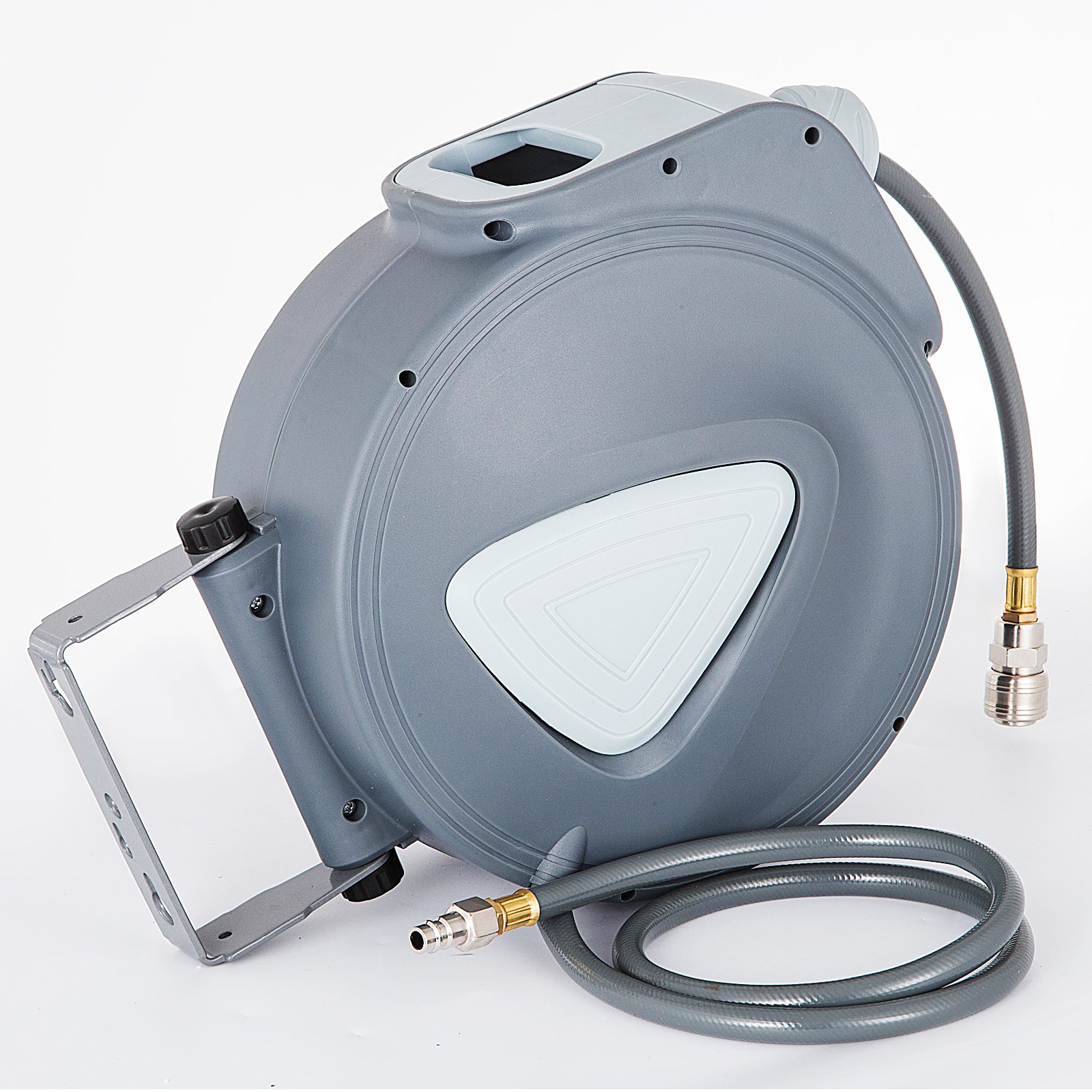 Avvolgitubo Aria Arrotolatore Tubo Per Aria Compressa 10m 1/4 Npt In Pvc