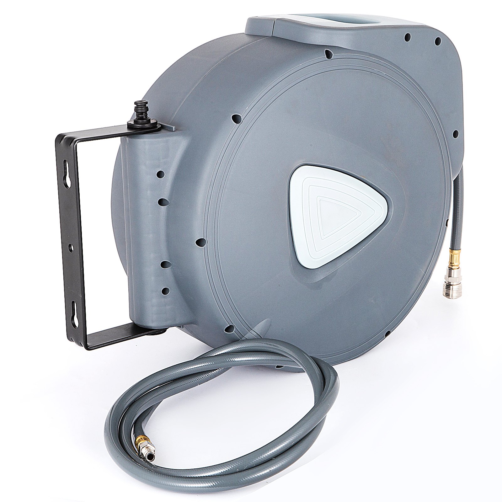 Arrotolatore Avvolgitubo Tubo Per Aria Compressa 54 Bar 0.4" Tubo Lungo Da 30m