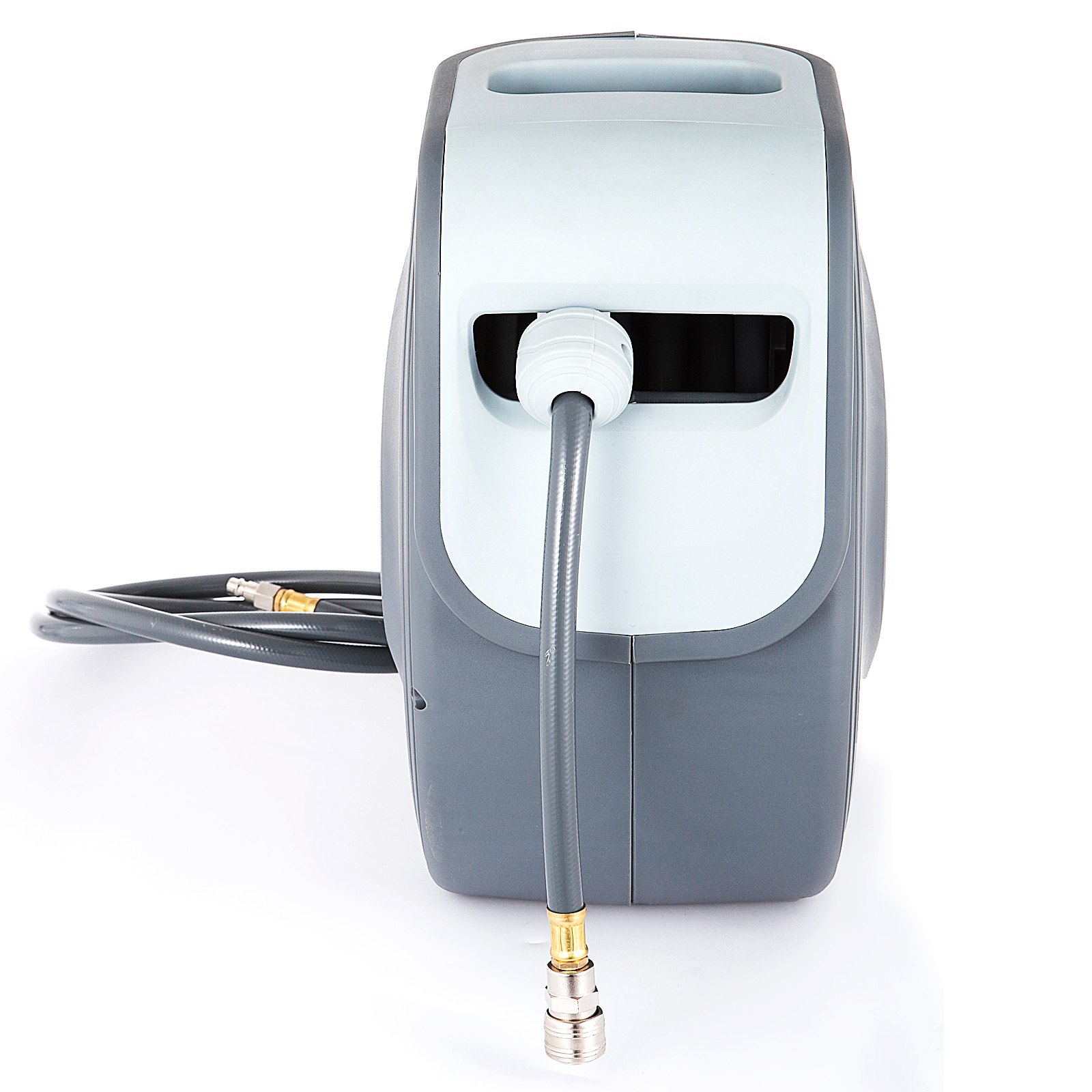 Arrotolatore Avvolgitubo Tubo Per Aria Compressa 54 Bar 0.4" Tubo Lungo Da 30m