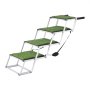 VEVOR Dog Stairs for Car, 4 Steps Extra Wide Foldable Dog Ramp for Large Dogs with Non-Slip Surface, Portable Lightweight Pet Stairs Ladder for Car, SUV, Truck, High Bed, Sofa, Support up to 91 kg