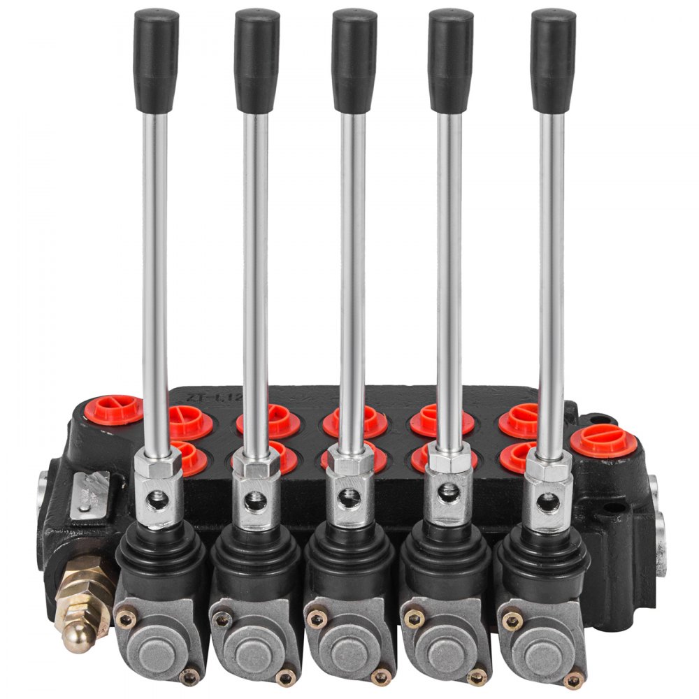 Idraulica Valvola Di Controllo 5 Spool 11gpm Bobina Doppio Effetto Monoblocco