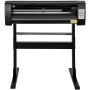 VEVOR Plotter da Taglio in Vinile Nero, KH-720 2 MB 28 Pollici Macchina della Taglierina del Vinile in Alluminio Manuale per Campo Pubblicitario, Decorazioni Varie, Artigianato, Creazione di Etichette